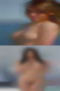 So hot horny girls go easy on me~.
